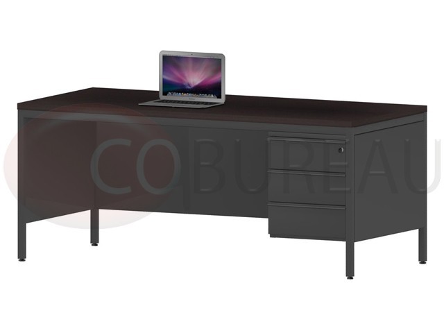 Bureau demi-ministre 180 cm 