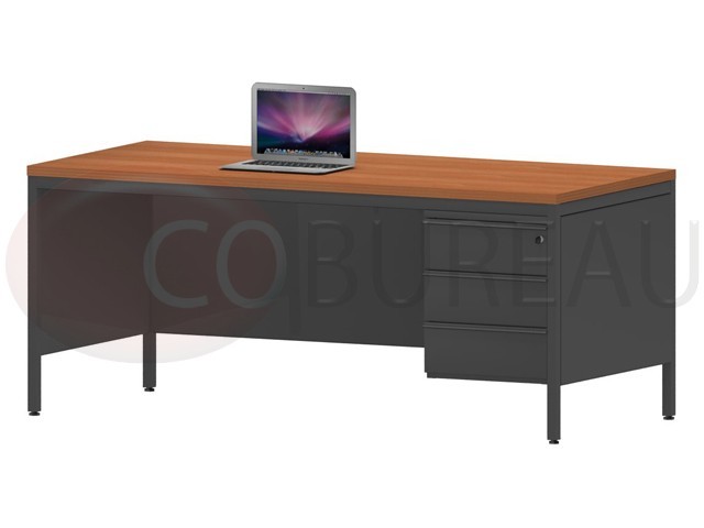 Bureau demi-ministre 180 cm 