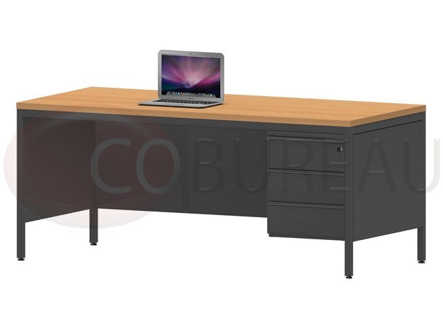 Bureau demi-ministre 180 cm 