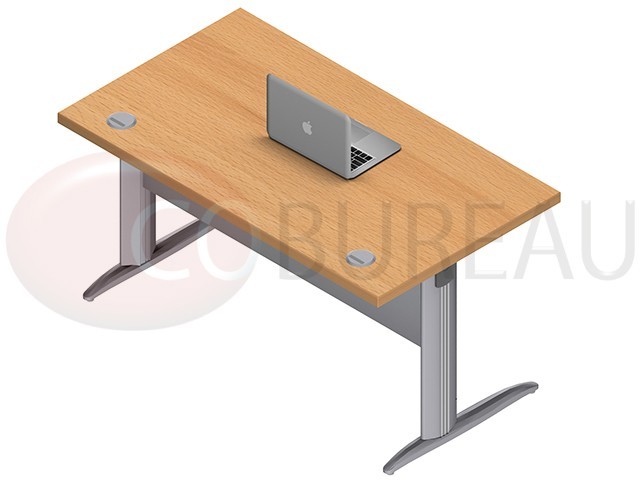 Bureau droit 140 Cm 