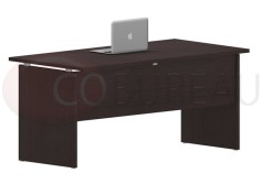 Bureau droit Kamos 160 Cm wengé