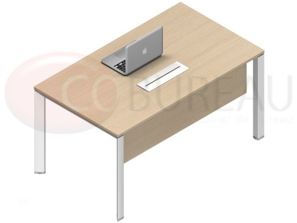 Bureau droit Arko 120 cm - pieds arche