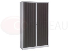 Armoire à rideaux Wengé hauteur 200 cm 