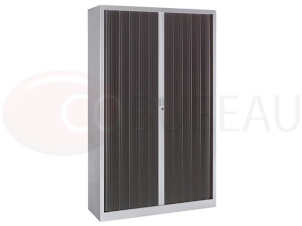 Armoire à rideaux Wengé hauteur 200 cm 