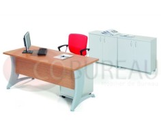 Bureau droit Zeta 120 Cm Pieds en Z 2