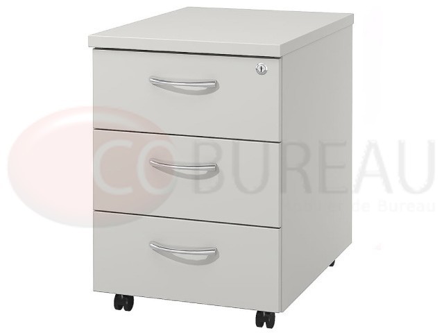 CLASSEUR MOBILE 3 TIROIRS - Mobilier de bureau Mobilium