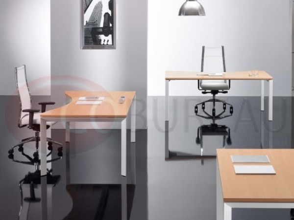 Bureau Arko 180 cm - pieds arche métal