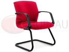 Fauteuil visiteur Onassis - Tissu rembourré  2