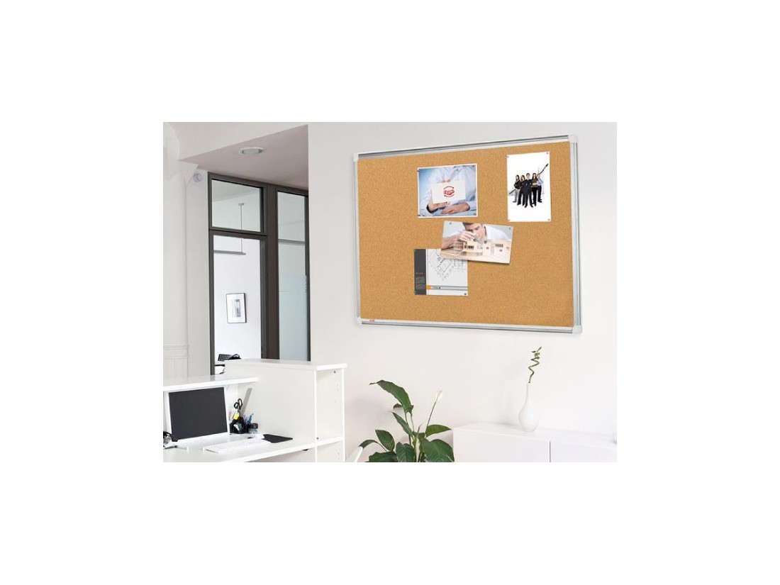 TABLEAU D'AFFICHAGE LIEGE CADRE ALUMINIUM 60X90 - 1PRIX - Premier PRIX