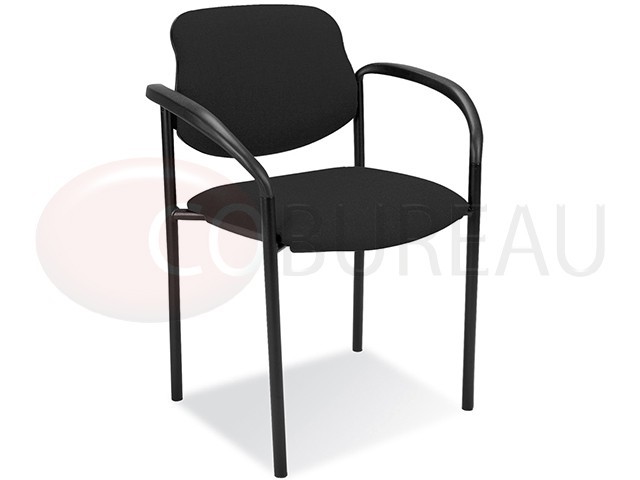 Fauteuil visiteur Styl ARM - Tissu rembourré 