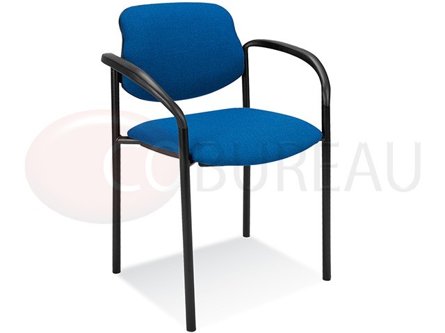 Fauteuil visiteur Styl ARM - Tissu rembourré 