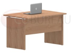 Bureau droit Kamos pieds panneaux 2