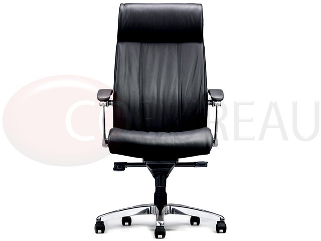 Le fauteuil de direction TheBoss : cuir et réglables multiples – UP & DESK
